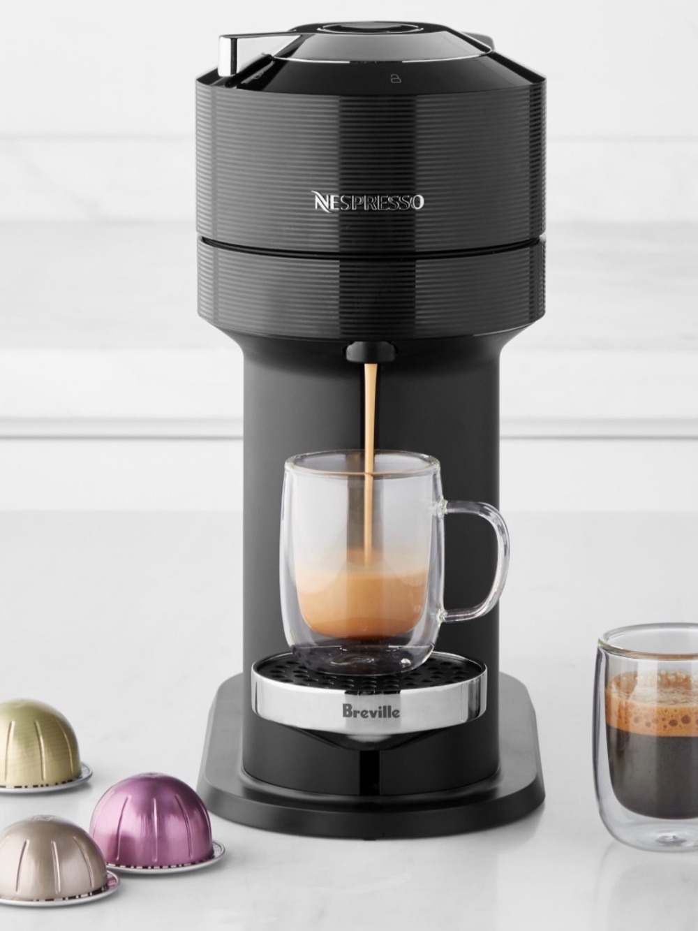 Nespresso VertuoPlus Coffee Maker in Black